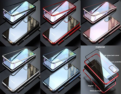 Алуминиев магнитен калъф за Samsung Galaxy S20
