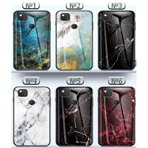 Мраморен стъклен калъф за Samsung Galaxy S20