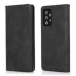 Кожен калъф за Samsung Galaxy S22 5G - черен