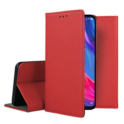 Калъф тефтер за Samsung Galaxy A52 5G червен всички страни