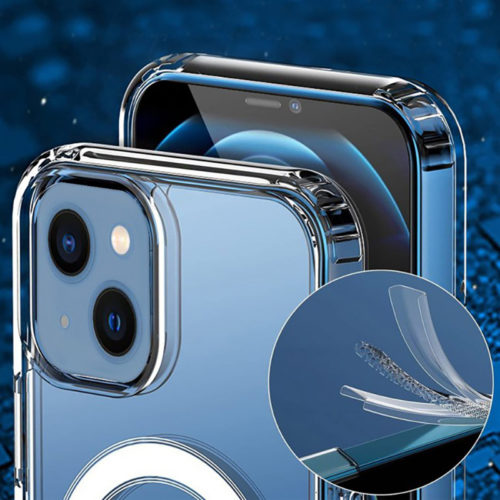 Силиконов калъф за iPhone 15 Pro с magsafe материал