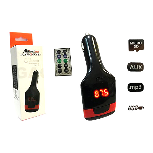 LCD MP3 FM трансмитер за кола с дистанционно