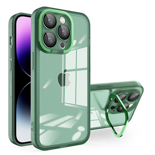 Калъф за Samsung Galaxy A34 със защита на камерата зелен