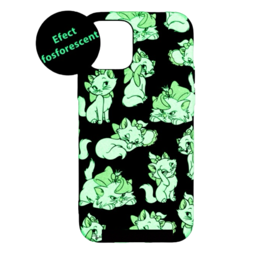 Светещ в тъмното калъф за Samsung A15 котки