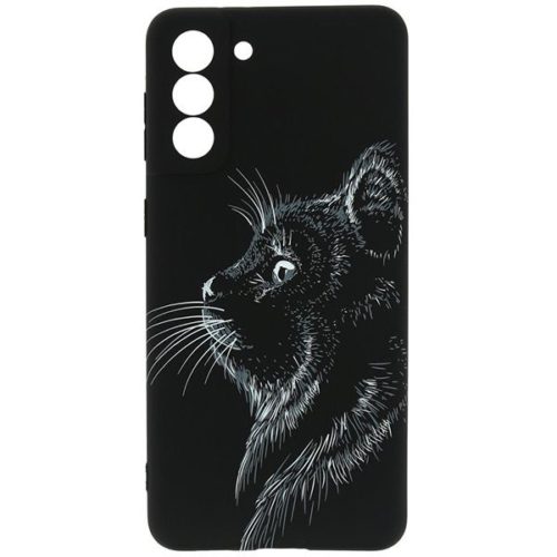 Светещ калъф за Samsung A15 котка