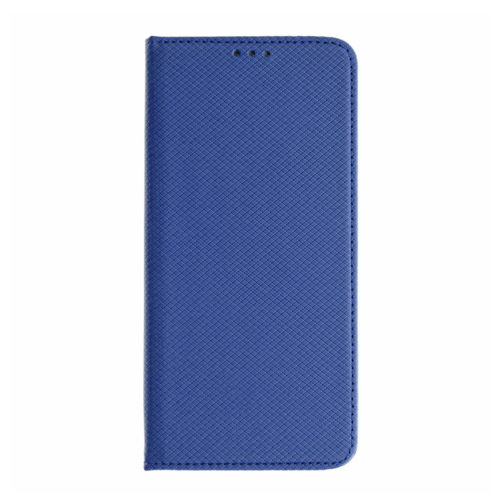 Калъф тефтер за Samsung Galaxy A55 син отпред