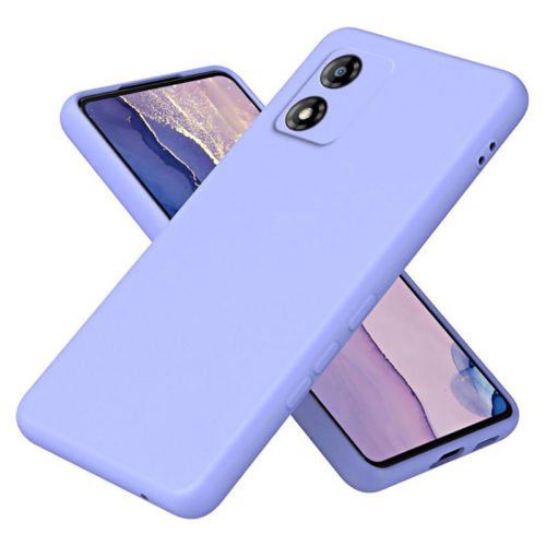 Силиконов нано калъф за Motorola Moto G54 лилав