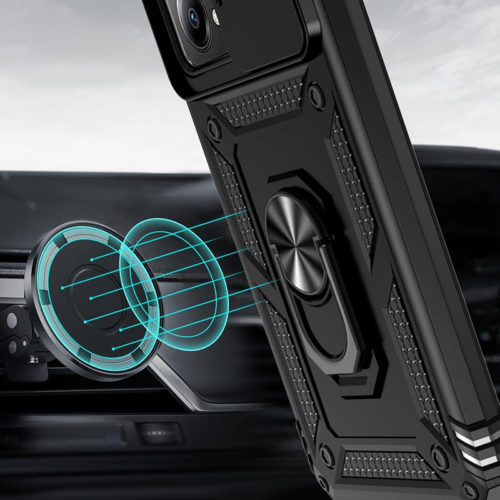 Противоударен здрав калъф за Xiaomi Redmi 12 5G магнит