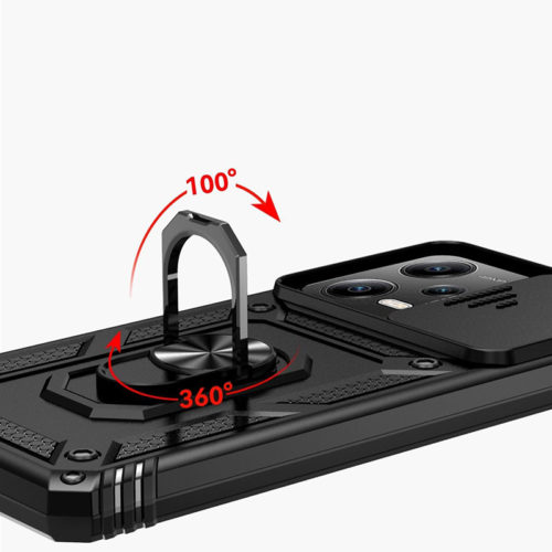 Противоударен здрав калъф за Xiaomi Redmi 12 5G ринг