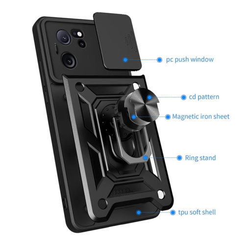 Удароустойчив здрав калъф за Xiaomi 13T Pro устройство
