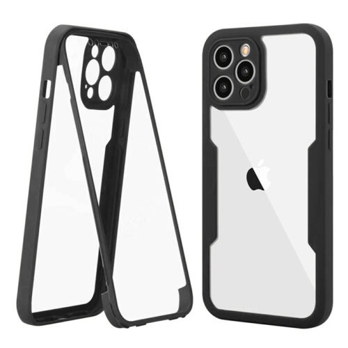 Удароустойчив калъф с пълна защита за iPhone 13 рамка