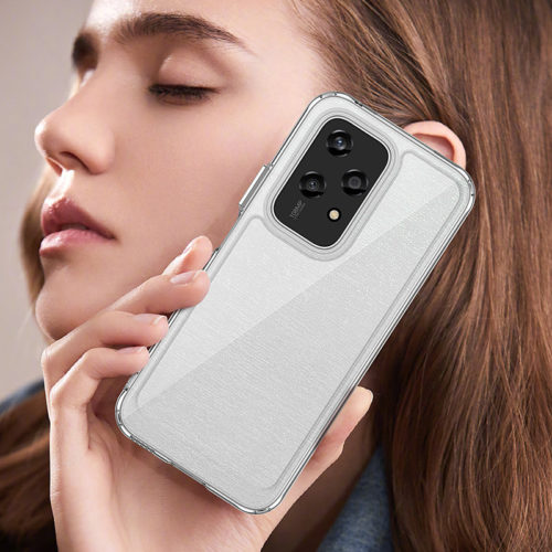 Акрилен калъф с метални бутони за Honor 200 Lite телефон