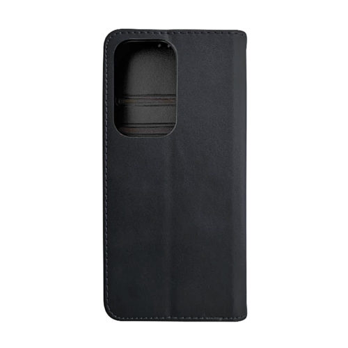 Кожен калъф тефтер за Honor 200 Lite черен гръб