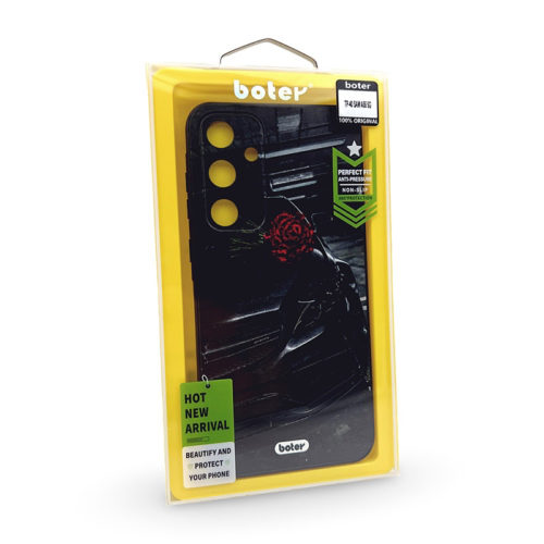 Оригинален калъф с шарка Mercedes за Samsung Galaxy S24 Plus кутия