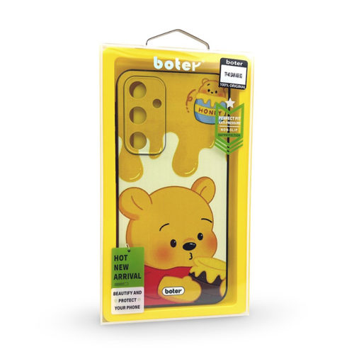 Оригинален калъф с шарка Мечо Пух за Samsung Galaxy S24 Plus кутия