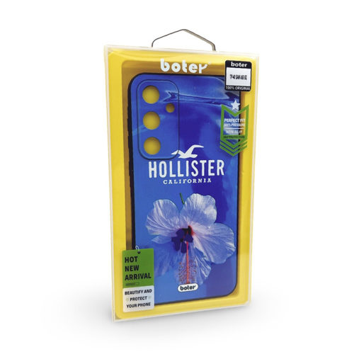 Оригинален калъф с шарка Цвете за Samsung Galaxy S24 Plus кутия