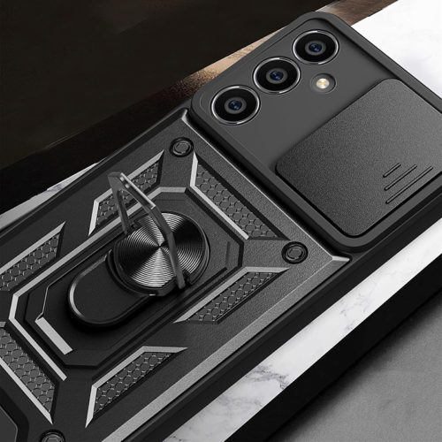 Противоударен здрав калъф за Samsung Galaxy A05s функционален пръстен