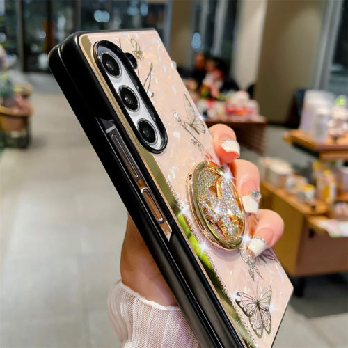 Луксозен калъф с кристали за Samsung Galaxy Z Fold 6 телефон