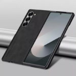Оригинален кожен калъф за Samsung Galaxy Z Fold 6 черен