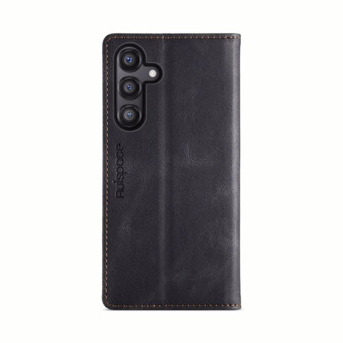 Оригинален кожен калъф за Samsung Galaxy A35 черен 13