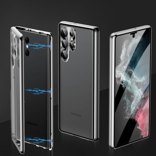 Стъклен калъф с магнитно затваряне за Samsung Galaxy S25 Ultra телефон