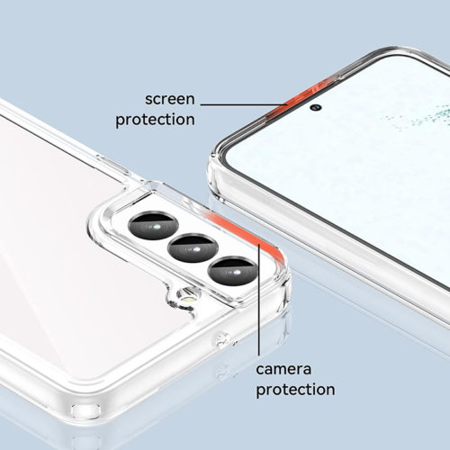 Удароустойчив прозрачен калъф за Samsung Galaxy A56 защита екран и камера