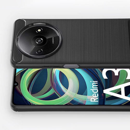 Карбонов калъф за Xiaomi Redmi A3 бутони