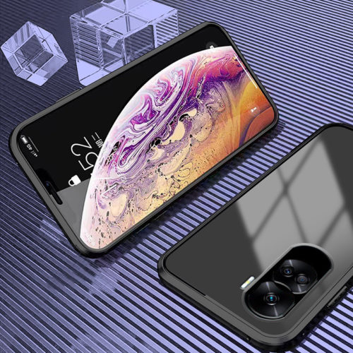 Стъклен калъф с магнитно затваряне за Honor 90 телефон