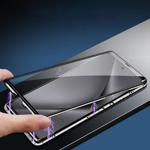 Стъклен калъф с магнитно затваряне за Huawei Pura 70 Pro магнити