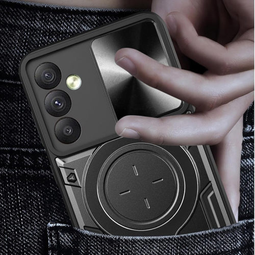 Удароустойчив калъф с пръстен за Samsung Galaxy A53 син удобство