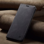 Оригинален кожен калъф за Samsung Galaxy S24 FE черен