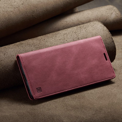 Оригинален кожен калъф за Xiaomi 15 червен 56