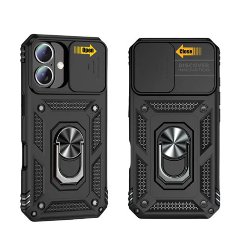 Противоударен калъф за iPhone 16e капаче за камерата