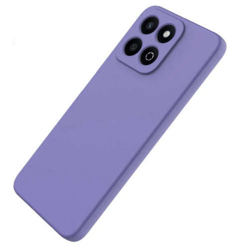 Силиконов калъф за Honor 200 Smart лилав гръб