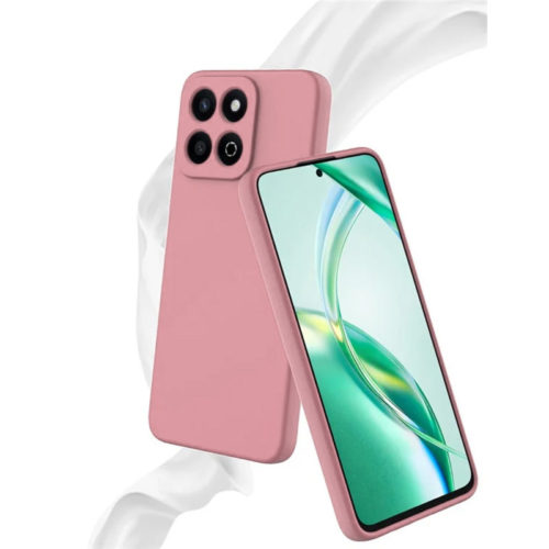 Силиконов калъф за Honor 200 Smart розов мат