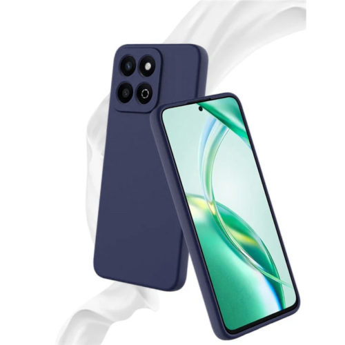 Силиконов калъф за Honor 200 Smart син мат