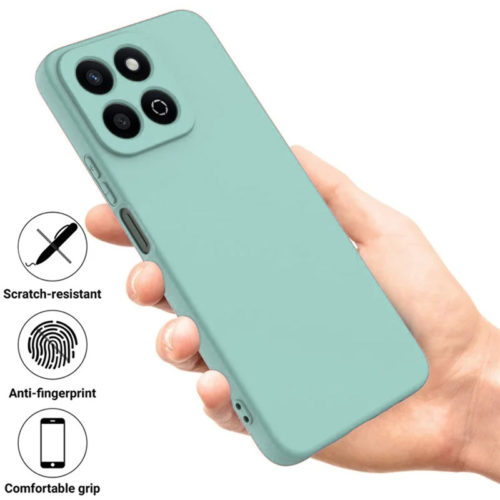 Силиконов калъф за Honor 200 Smart тифани покритие