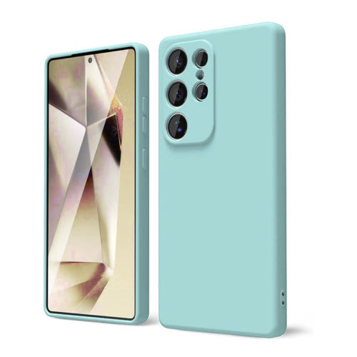 Силиконов калъф за Samsung Galaxy S25 Ultra тифани