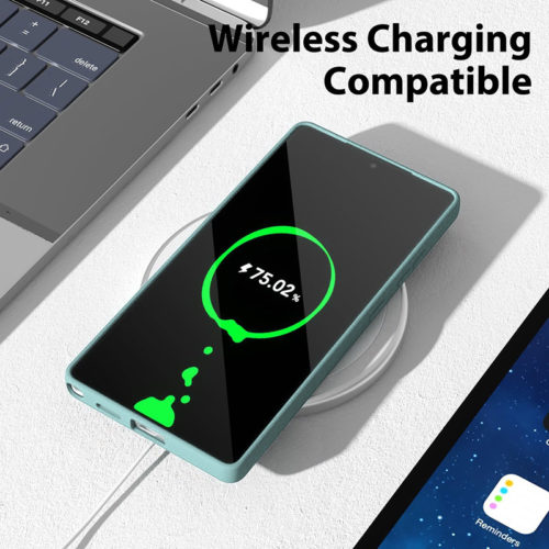 Силиконов калъф за Samsung Galaxy S25 Ultra тифани безжично зареждане