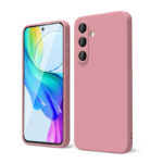 Силиконов калъф за Samsung Galaxy S25 розов