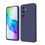 Силиконов калъф за Samsung Galaxy S25 син