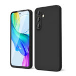 Силиконов калъф за Samsung Galaxy S25 черен