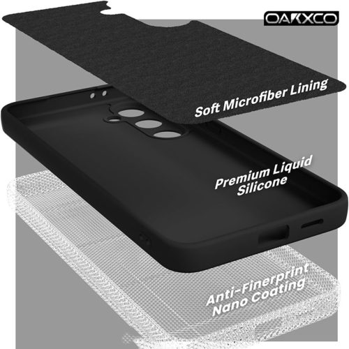 Силиконов калъф за Samsung Galaxy S25 черен велур