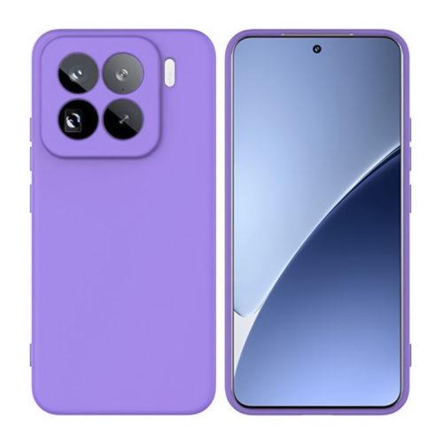Силиконов калъф за Xiaomi 15 Pro лилав