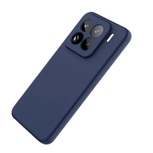 Силиконов калъф за Xiaomi 15 Pro син гръб