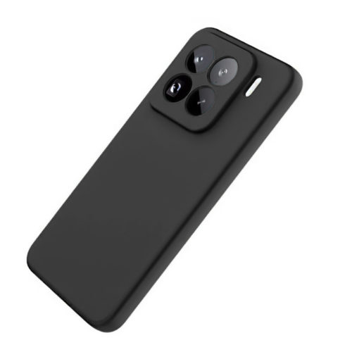 Силиконов калъф за Xiaomi 15 Pro черен гръб