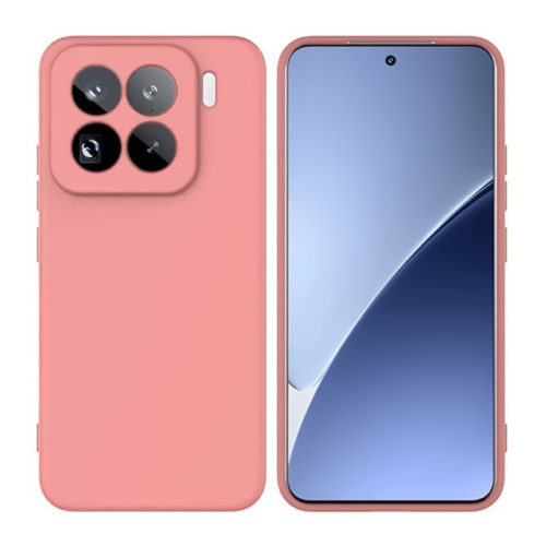 Силиконов калъф за Xiaomi 15 розов