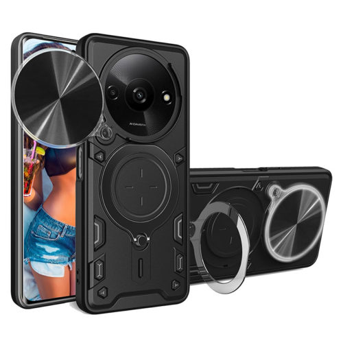 Удароустойчив калъф с пръстен за Xiaomi Redmi A3