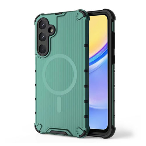 Удароустойчив калъф с Magsafe за Samsung Galaxy A25 зелен