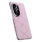 Луксозен калъф за Honor 200 Pro розов